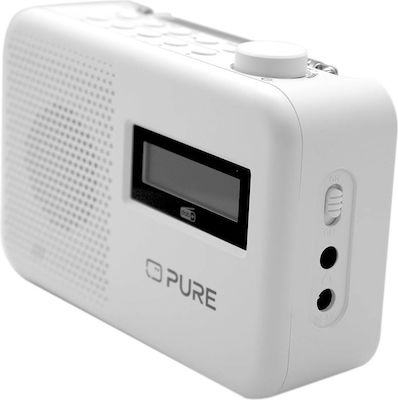 Pure Elan One 2 Radio portabil Cu alimentare la rețea / baterie DAB+ cu Bluetooth Alb