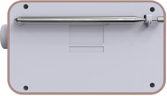 Kenwood CR-M30DAB Cu alimentare la rețea DAB+ cu Bluetooth și USB Roz