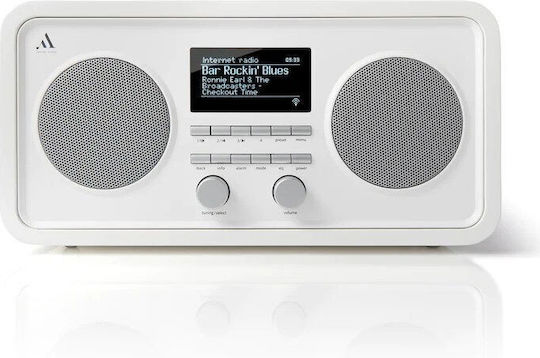 Argon Audio Radio 3I MK2 Επιτραπέζιο Ραδιόφωνο Ρεύματος DAB+ με Bluetooth Λευκό