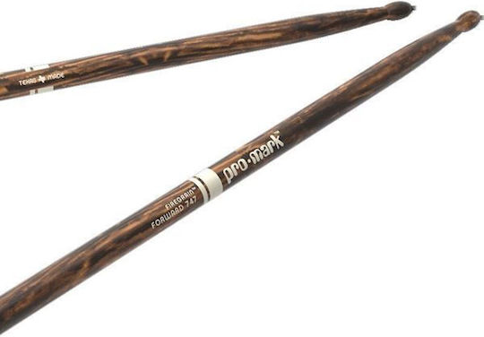 Promark Hickory Палчици Барабани Classic 747 Firegrain в Кафяв Цвят Вариант на продукт: Върхове на барабани