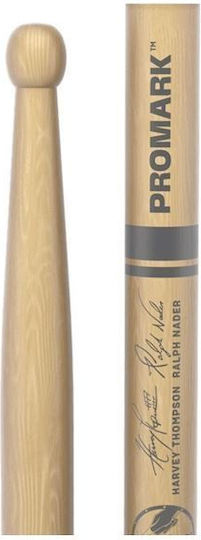 Promark Hickory Drumsticks Schlagzeug Unterschrift BYOS mit Spitzenform Oval TXDCBYOSW