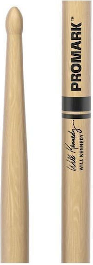 Promark Hickory Drumsticks Schlagzeug Unterschrift Will Kennedy mit Spitzenform Ablegen