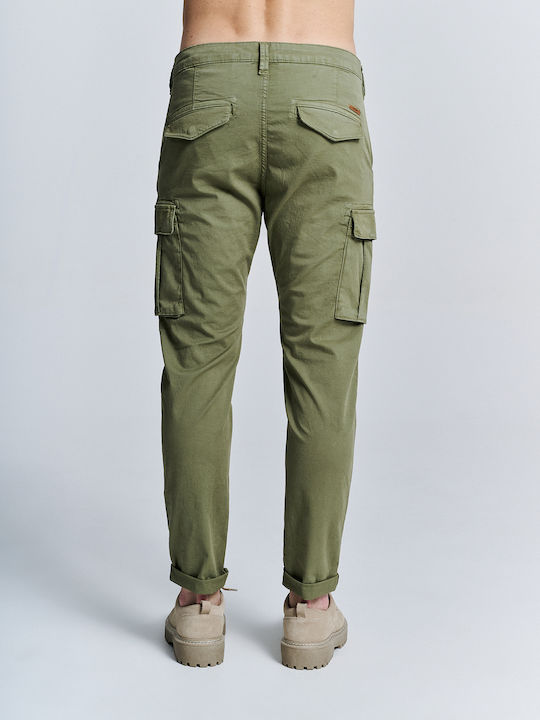 Staff River Men's Trousers Cargo Elastic Haki