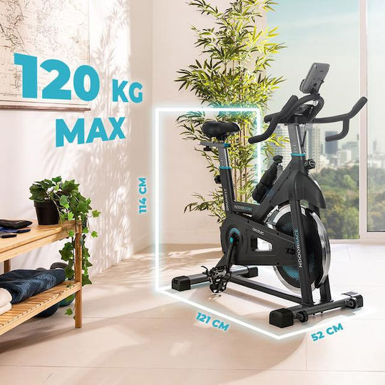 Cecotec DrumFit Indoor 20000 Bicicletă de spinning Magnetic cu roți
