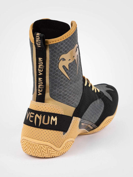 Venum Elite Boxing Shoes Black