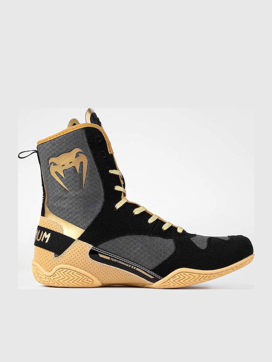 Venum Elite Boxing Shoes Black