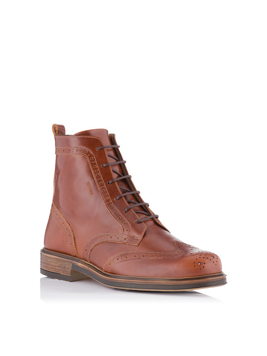 NORTHWAY Aberko Bootie Leder Camel