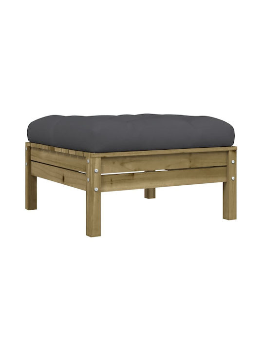 vidaXL Garden & Outdoor Furniture Set 7 Pieces Anthracite with Pillows