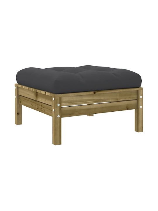 vidaXL Garden & Outdoor Furniture Set 7 Pieces Anthracite with Pillows