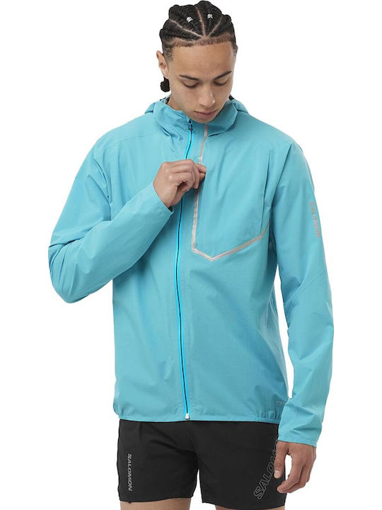 Salomon Bonatti Trail Men's Ski & Snowboard Jacket Turquoise LC2175200