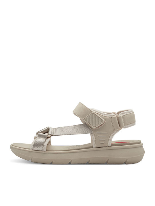 Γυναικεία Σανδάλια Flatforms Γκρι