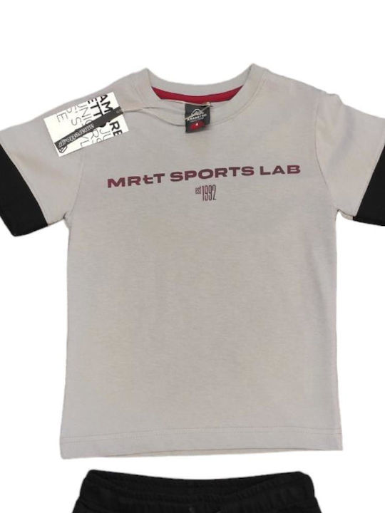 Amaretto Kinder Set mit Shorts Sommer 2Stück Gray