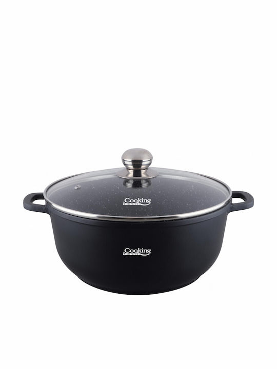 Heinner Dark Line Βαθιά Ανοξείδωτη Κατσαρόλα 6.5lt / 28cm