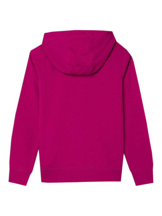 4F Kids Cardigan Cotton with Hood Pink
