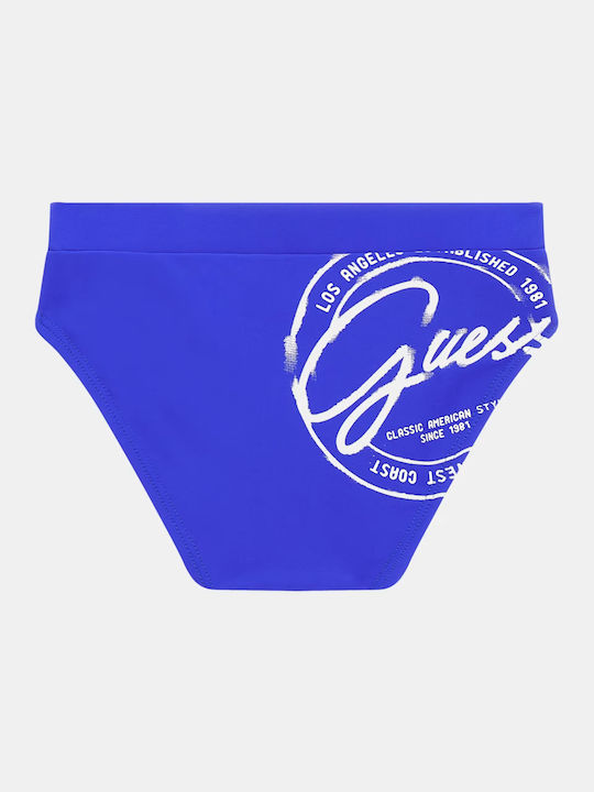 Guess Kids Swimwear Swim Briefs Blue