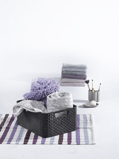 Curver Καλάθι Αποθήκευσης Rattan Γκρι 18lt