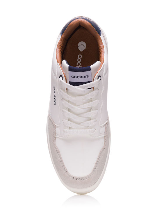 Men's Leather Casual Shoes White