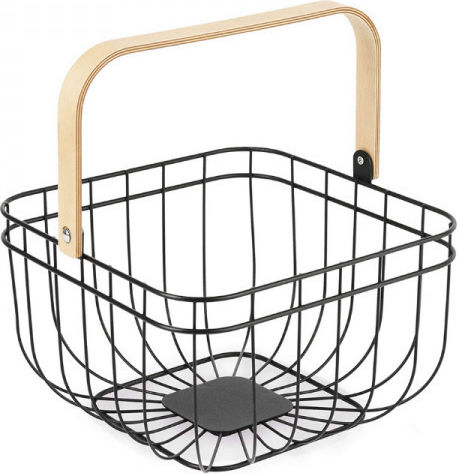 Lacor Φρουτιέρα Ξύλινη Μαύρη 26x26x18.3εκ. Lacor Φρουτιέρα Ξύλινη Μαύρη 26x26x18.3εκ.
