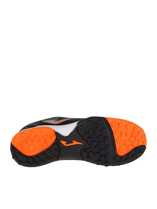 Toledo Jr TF Kinder Fußballschuhe und Stollenschuhe mit Rasen Schwarz