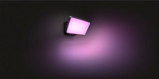 Philips Wandmontiertes Außen-Spotlight LED IP44 15W mit Kaltweiß Licht 15.3x16x22εκ.