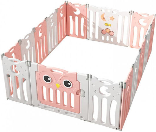 Kidstoys Φράχτης Παιχνιδιού Ροζ