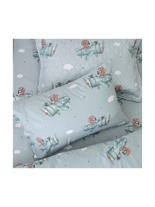 Borea Sheet Set Single Cotton Aviator 160x250cm 3pcs