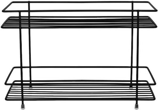 Bază De Masă Metalică 32.5x15.5x21.5εκ. Neagră