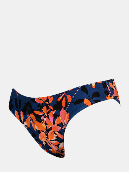 Orchid Print Bikini Slip Orchid BP3354.orchid