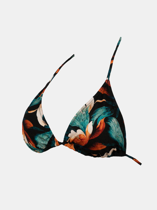 Γυναικείο Μαγιό Τρίγωνο Rock Club Art Print Τοπ Bikini Plus Size Lycra