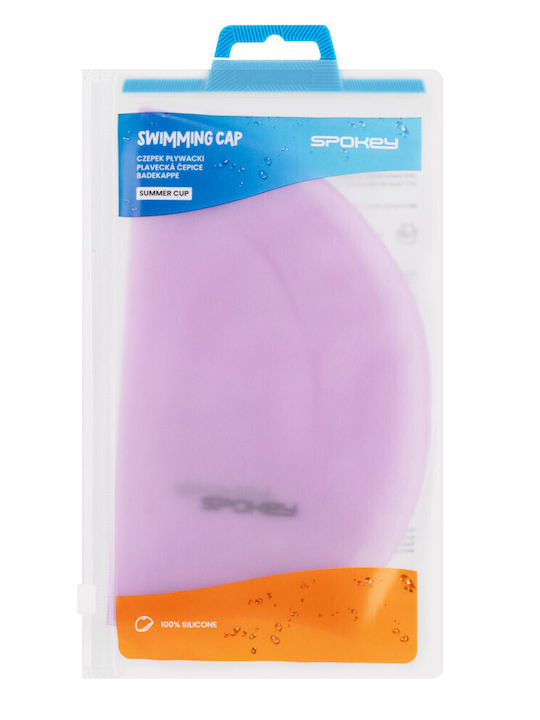 Spokey Căciulă de înot Adulți din silicon Violet