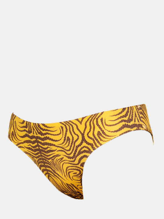 Siba Bikini Slip Κίτρινο