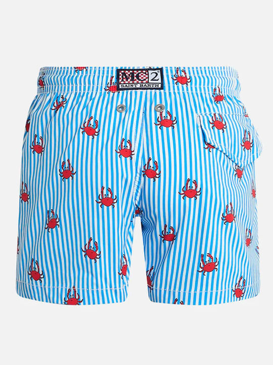 MC2 Kinder Badeanzug Badeshorts Hellblau