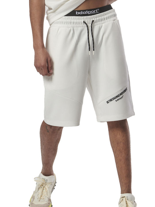 Body Action Men's Athletic Shorts Star White