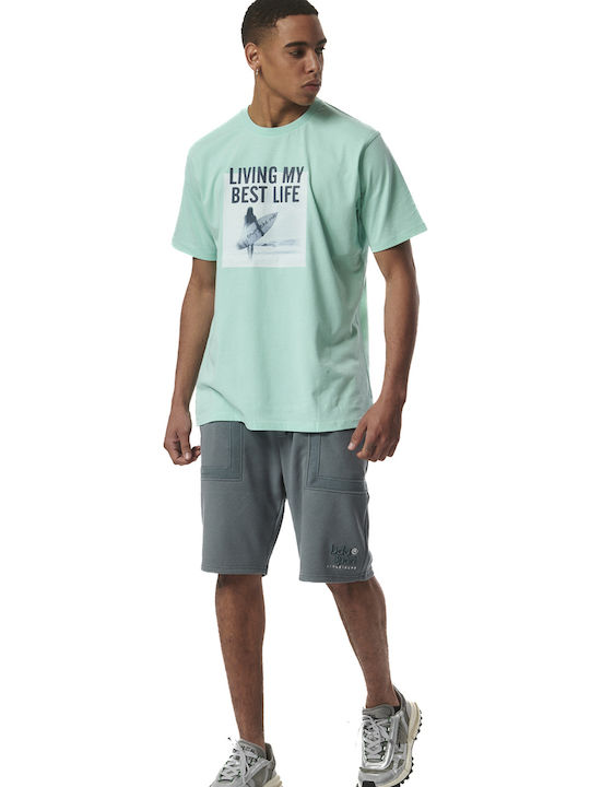 Men's Athletic Shorts Blue Mirage