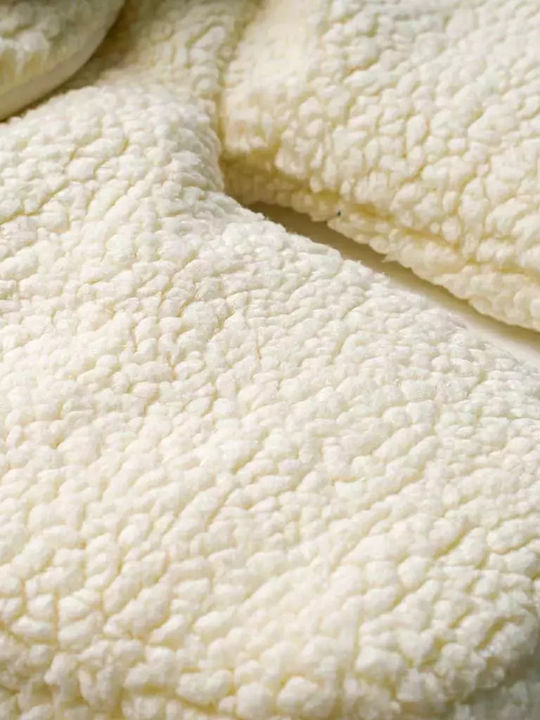 Online Winter Sleeping Bag with Feet Beige