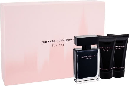 Narciso Rodriguez For Her Eau De Toilette 50ml, Body Lotion 50ml & S Γυναικείο Σετ με Body Lotion
