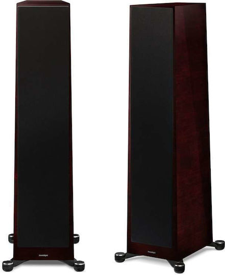 Paradigm Founder 100F Pair of Hi-Fi Speakers Floor 350W 3 No of Drivers W32.8xD40.9xH106.5cm. Midnight Cherry
