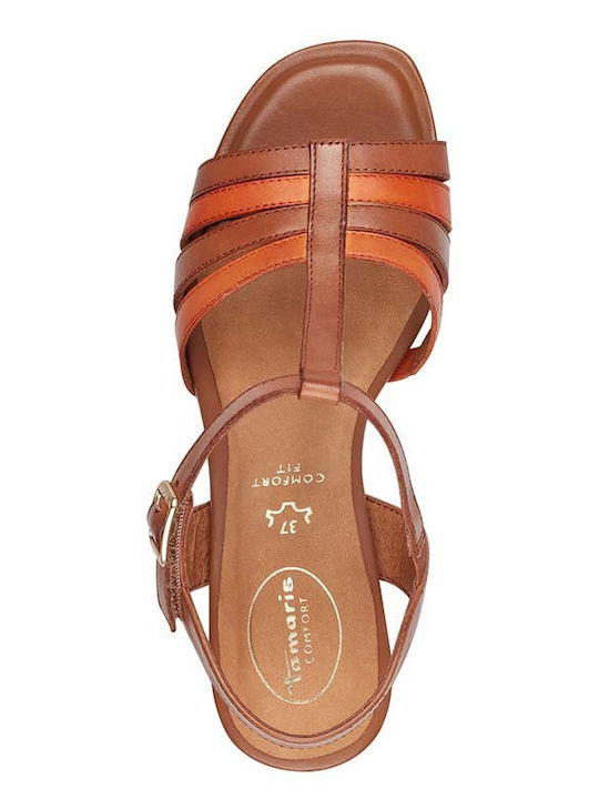 Leder Sandalen Braun
