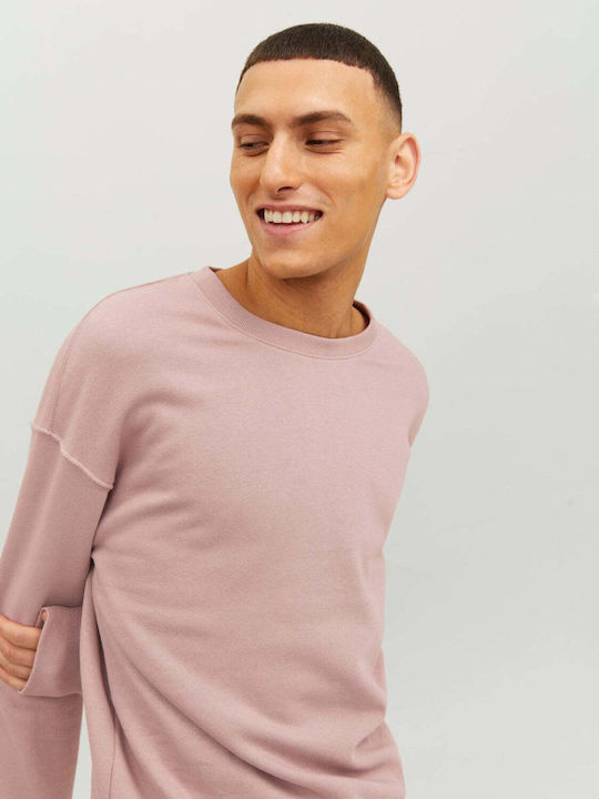 Jack & Jones Men's Sweatshirt with Hood Deauville Mauve