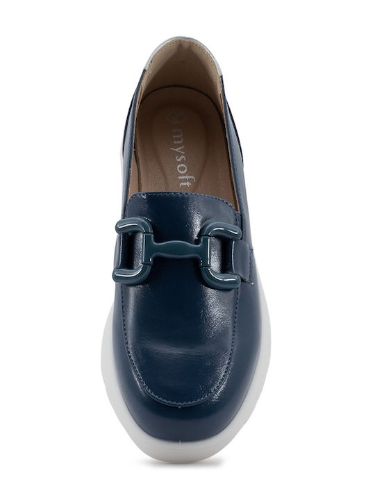 Women's Loafers in Blue Color
