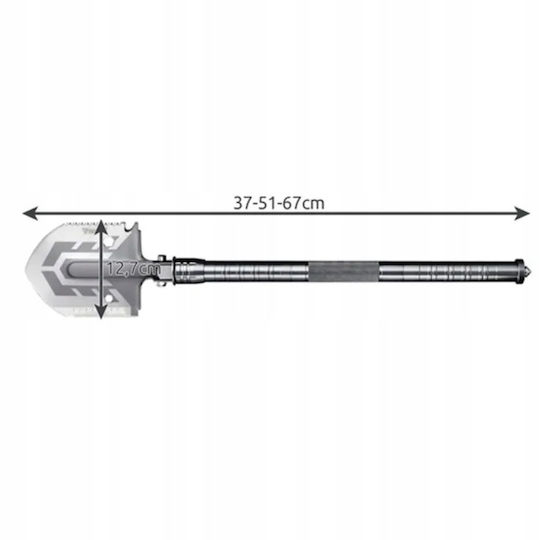 Φτυάρι Επιβίωσης 2.7cm 16-in-1