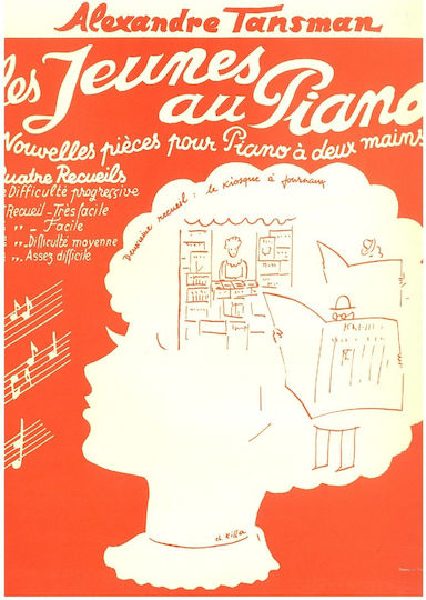 Max Eschig Tansman - Les Jeunes Au Piano, Vol.2 за Пиано