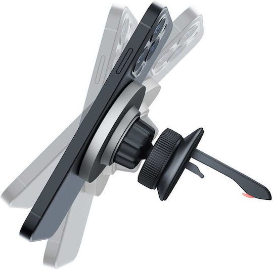3MK Auto Handyhalterung mit Clip-Peg MagSafe Schwarz