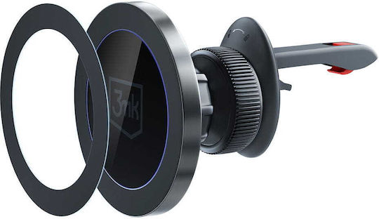 3MK Auto Handyhalterung mit Clip-Peg MagSafe Schwarz