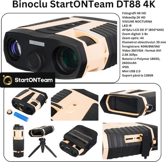 Ochelari de vedere Binoclu de viziune nocturnă 8x76.2mm