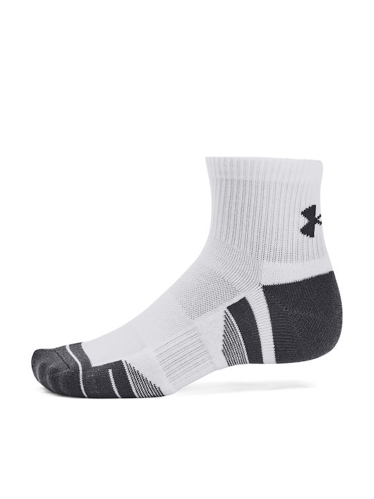 Under Armour Performance Running Socks White 3 Pairs