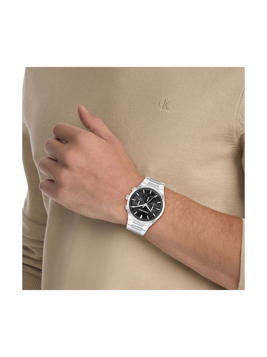 Calvin Klein Watch Battery with Silver Metal Bracelet