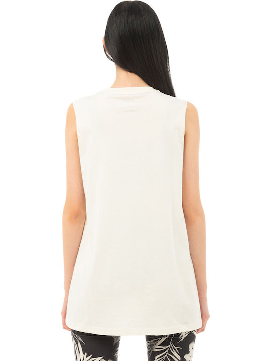 Γυναικεία Μπλούζα Αμάνικη Offwhite