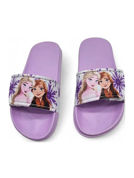 Șlapi pentru copii Frozen Lila Frozen