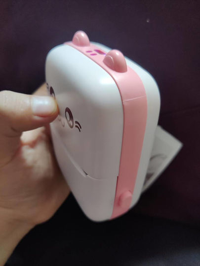 Black and White Thermal Printer White / Pink